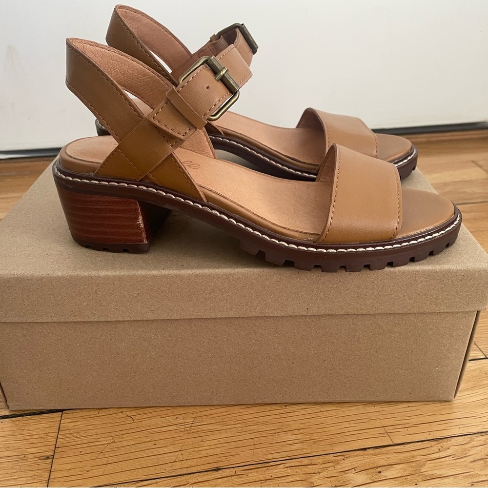 Madewell Erin Lugsole Sandal Sz 6 - brand new condition!
